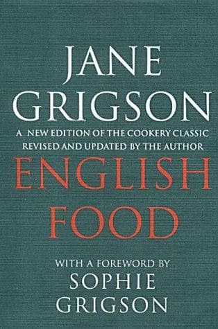 Cover of English food by Jane Grigson
