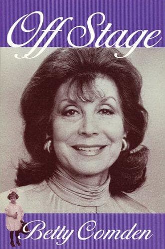 Cover of Off stage by Betty Comden