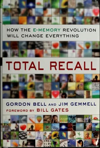Cover of Total recall by C. Gordon Bell