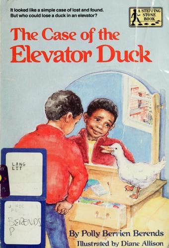 Cover of The case of the elevator duck by Polly Berrien Berends