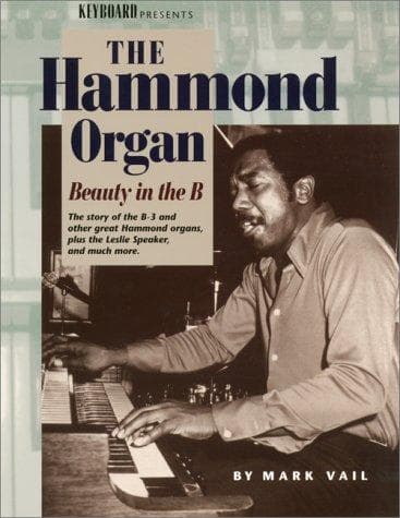 Cover of Keyboard presents the Hammond organ by Mark Vail