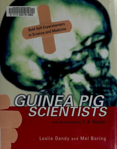 Cover of Guinea pig scientists by Leslie A. Dendy