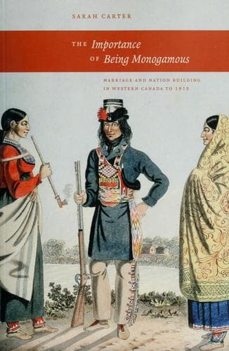 Cover of The importance of being monogamous by Sarah Carter