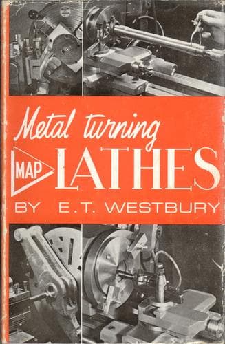 Cover of Metal turning lathes by Westbury, Edgar T