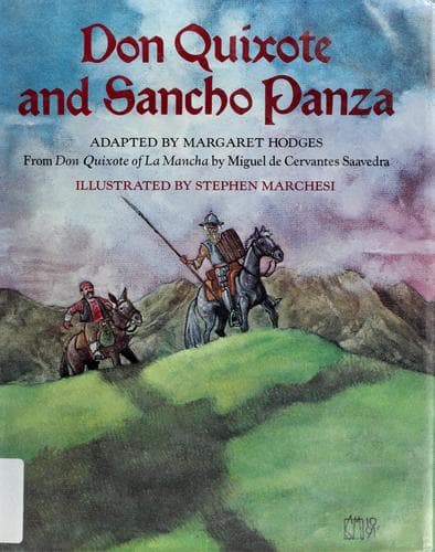 Cover of Don Quixote and Sancho Panza by Margaret Hodges