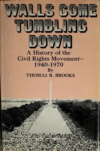 Cover of Walls come tumbling down by Thomas R. Brooks
