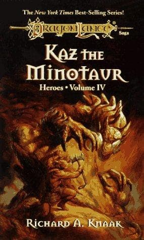 Cover of Kaz the Minotaur by Richard A. Knaak