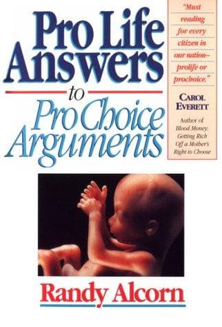 Cover of Prolife answers to prochoice arguments by Randy C. Alcorn