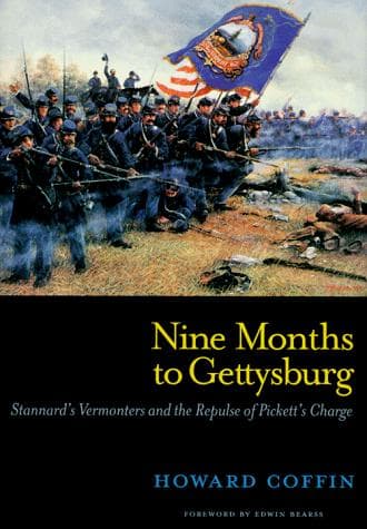 Cover of Nine months to Gettysburg by Howard Coffin
