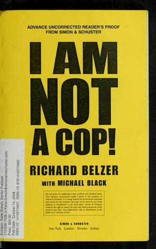 Cover of I am not a cop! by Richard Belzer
