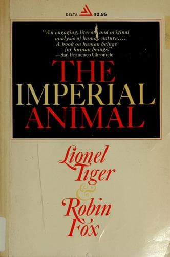 Cover of The imperial animal by Lionel Tiger