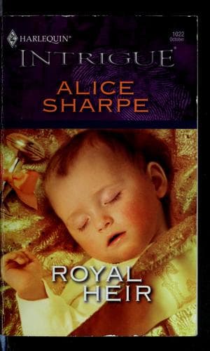 Cover of Royal heir by Alice Sharpe
