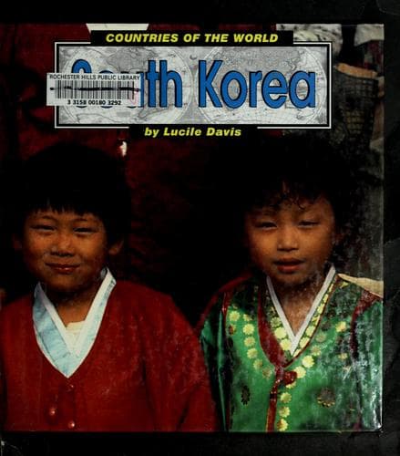 Cover of South Korea by Lucile Davis