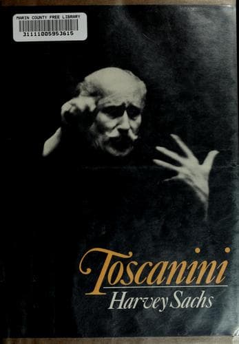 Cover of Toscanini by Harvey Sachs