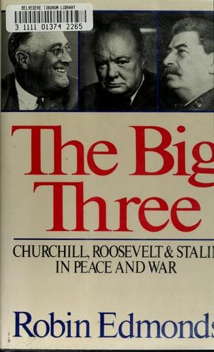 Cover of The big three by Robin Edmonds