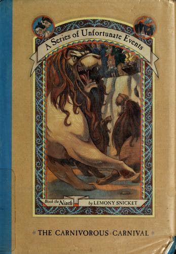 Cover of The Carnivorous Carnival by Lemony Snicket