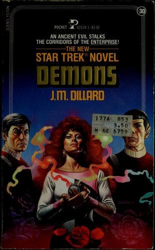 Cover of Star Trek - Demons by J. M. Dillard