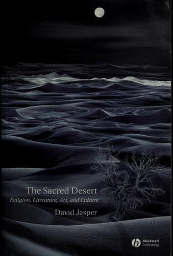 Cover of The sacred desert by David Jasper