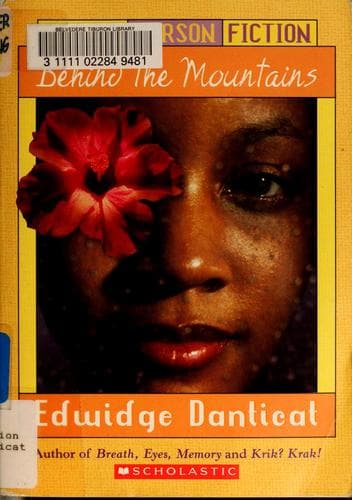 Cover of Behind the mountains by Edwidge Danticat