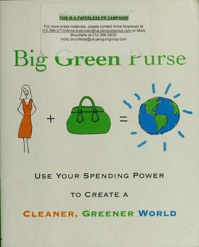 Cover of Big green purse by Diane MacEachern