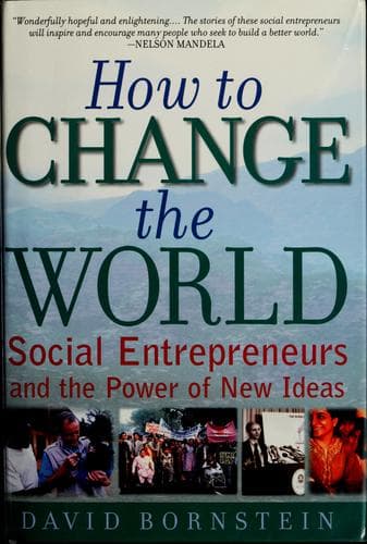 Cover of How to change the world by David Bornstein