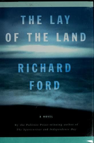 Cover of The lay of the land by Richard Ford