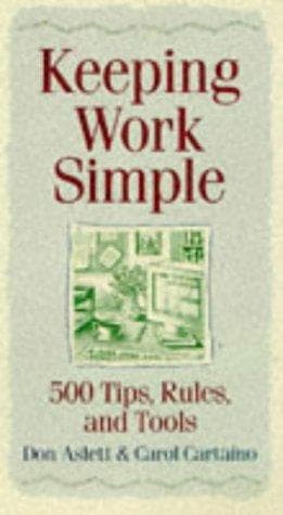 Cover of Keeping work simple by Don Aslett