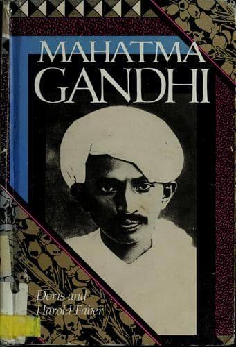 Cover of Mahatma Gandhi by Doris Faber