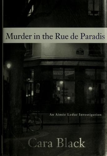 Cover of Murder in the rue de Paradis by Cara Black