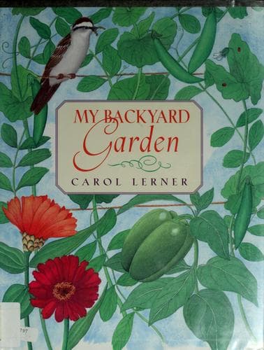 Cover of My backyard garden by Carol Lerner