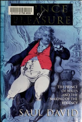 Cover of The Prince of Pleasure by Saul David