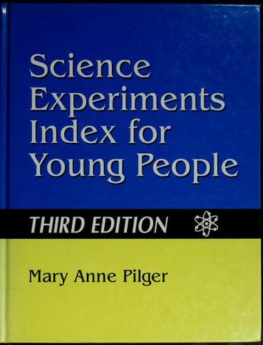 Cover of Science experiments index for young people by Mary Anne Pilger