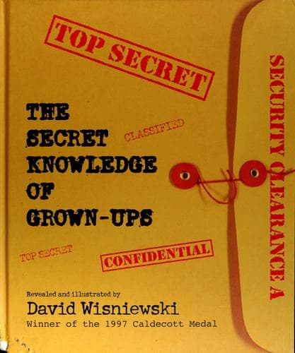 Cover of The secret knowledge of grown-ups by David Wisniewski