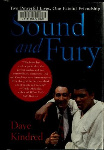 Cover of Sound and fury by Dave Kindred