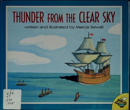 Cover of Thunder from the clear sky by Marcia Sewall