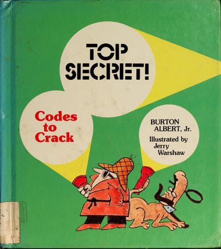 Cover of Top secret! by Burton Albert