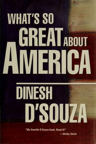 Cover of What's so great about America by Dinesh D'Souza