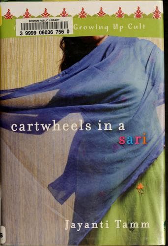 Cover of Cartwheels in a sari by Jayanti Tamm