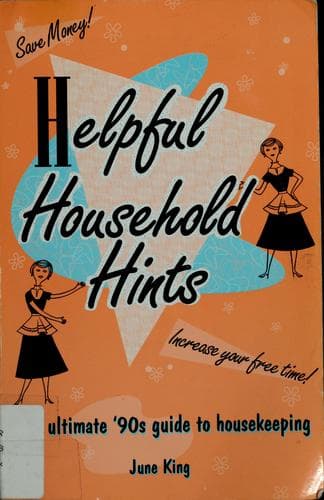 Cover of Helpful household hints by June King