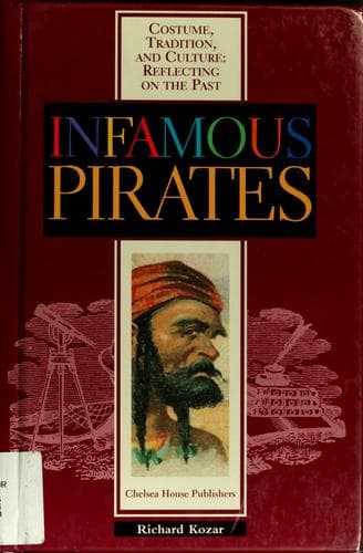 Cover of Infamous pirates by Richard Kozar