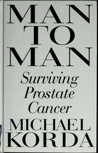 Cover of Man to man by Michael Korda