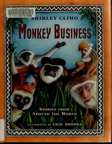 Cover of Monkey business by Shirley Climo