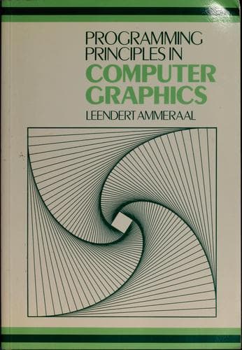Cover of Programming principles in computer graphics by L. Ammeraal