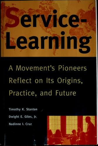 Cover of Service-learning by Timothy Stanton