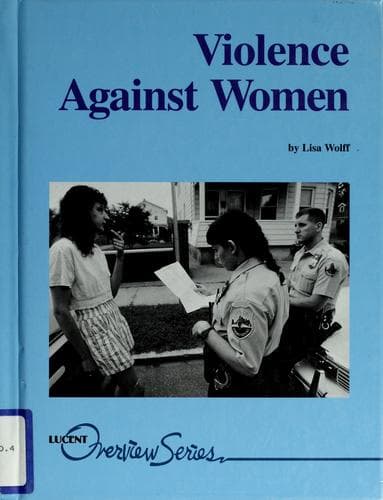 Cover of Violence against women by Lisa Wolff