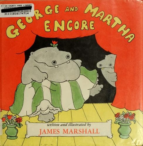 Cover of George and Martha Encore by James Marshall