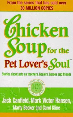 Cover of Chicken Soup for the Pet Lover's Soul by Jack Canfield
