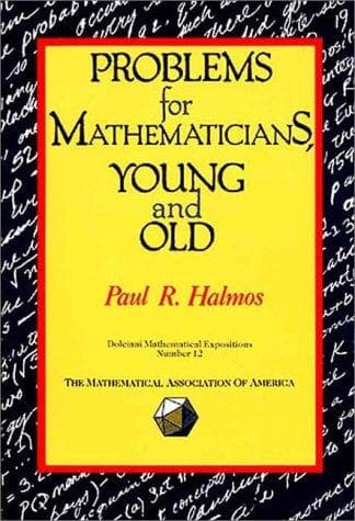 Cover of Problems for mathematicians, young and old by Paul R. Halmos