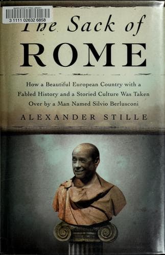 Cover of The sack of Rome by Alexander Stille