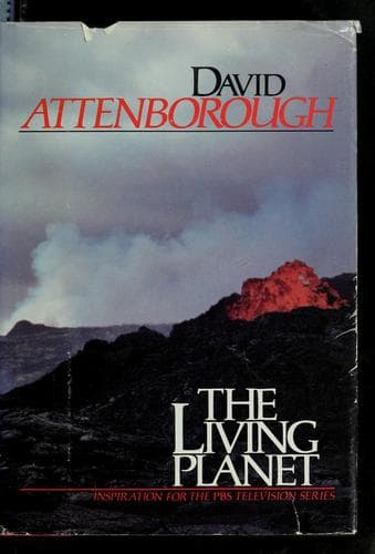 Cover of The Living Planet by David Attenborough